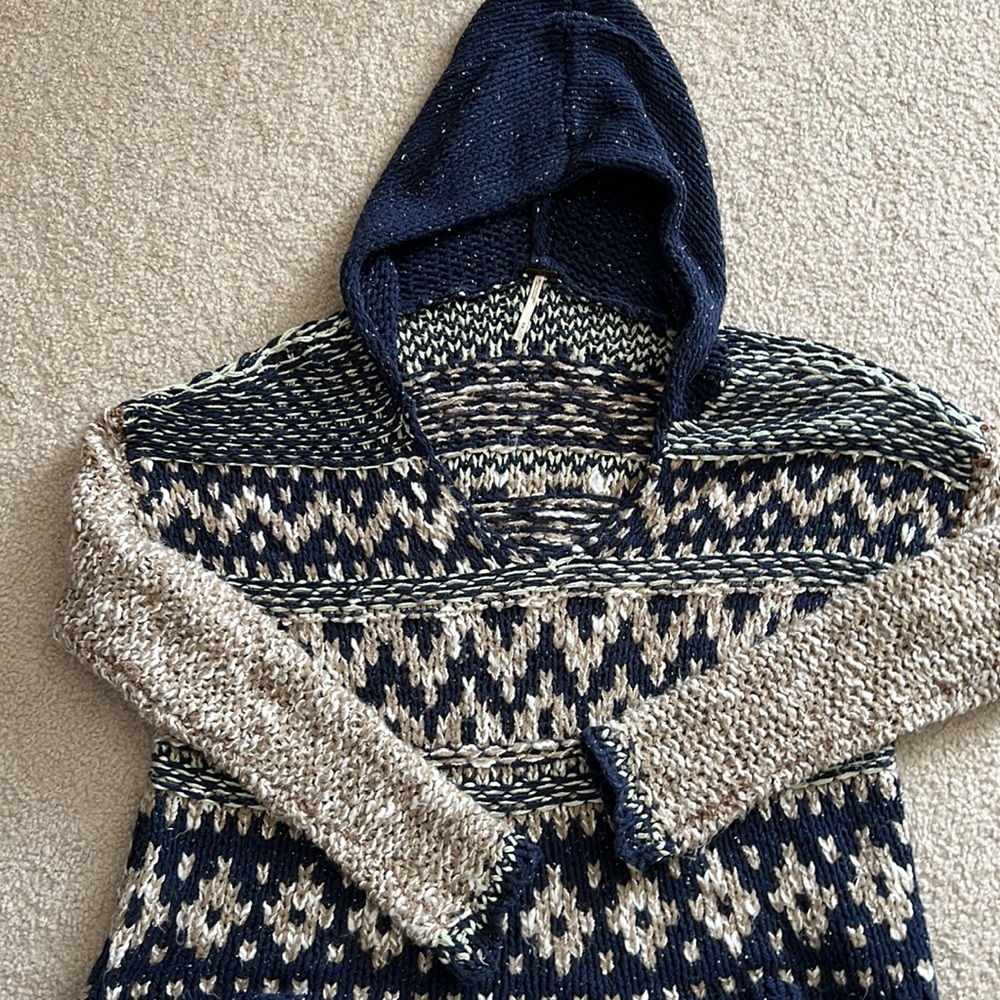 Free people hooded sweater
